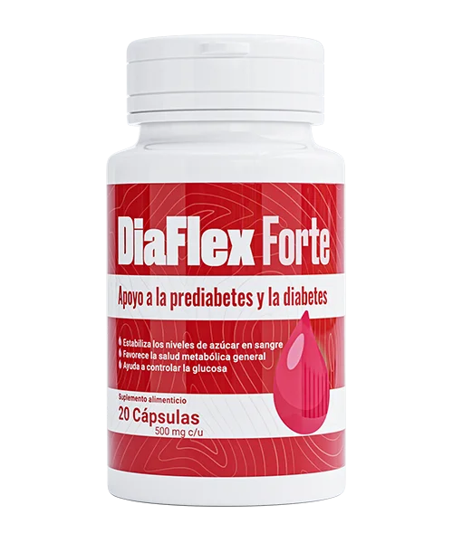 DiaFlex Forte — 20 cápsulas naturales para el control de la glucosa