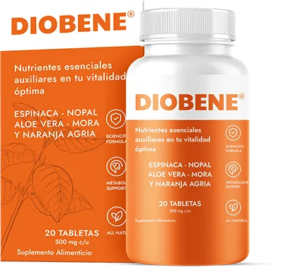 Diobene — 20 tabletas de 500mg para control de glucosa
