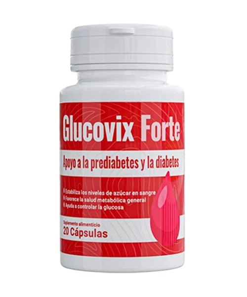 Glucovix Forte — cápsulas para control de glucosa